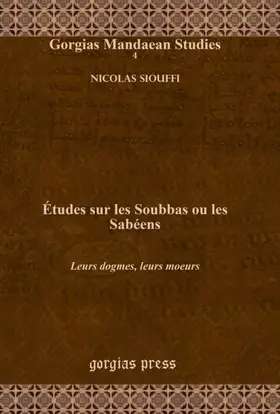Siouffi |  Études sur les Soubbas ou les Sabéens | eBook | Sack Fachmedien