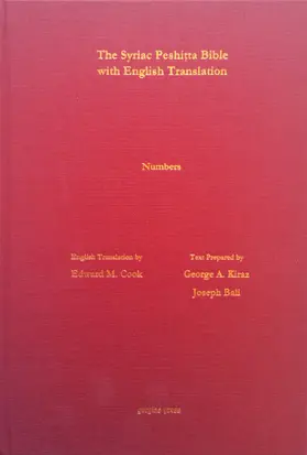  Numbers According to the Syriac Peshitta Version with English Translation | eBook | Sack Fachmedien