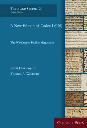 Soderquist / Wayment |  A new edition of Codex I | eBook | Sack Fachmedien