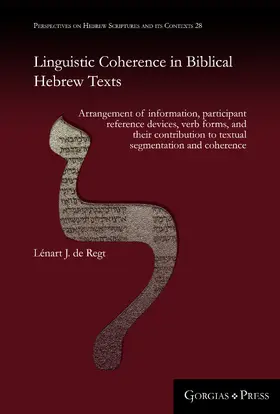 de Regt |  Linguistic Coherence in Biblical Hebrew texts | eBook | Sack Fachmedien