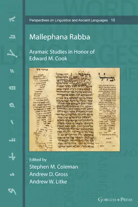 Coleman / Gross |  Mallephana Rabba | eBook | Sack Fachmedien