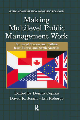 Cepiku / Jesuit / Roberge |  Making Multilevel Public Management Work | Buch |  Sack Fachmedien