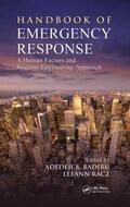Badiru / Racz |  Handbook of Emergency Response | Buch |  Sack Fachmedien