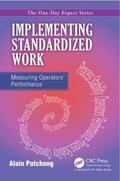 Patchong |  Implementing Standardized Work | Buch |  Sack Fachmedien
