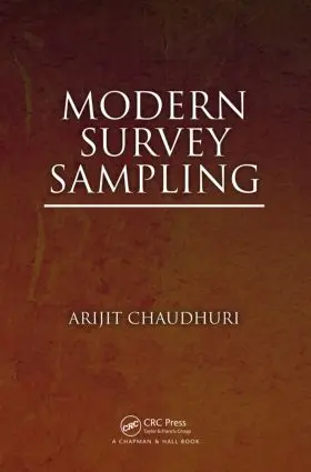 Chaudhuri |  Modern Survey Sampling | Buch |  Sack Fachmedien