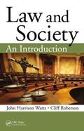 Watts / Roberson |  Law and Society | Buch |  Sack Fachmedien