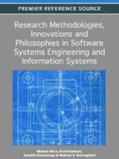Gelman / Mora / Steenkamp |  Research Methodologies, Innovations and Philosophies in Software Systems Engineering and Information Systems | Buch |  Sack Fachmedien