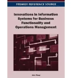 Innovations in Information Systems for Business Functionality and Operations Management | Buch | 978-1-4666-0933-4 | www.sack.de