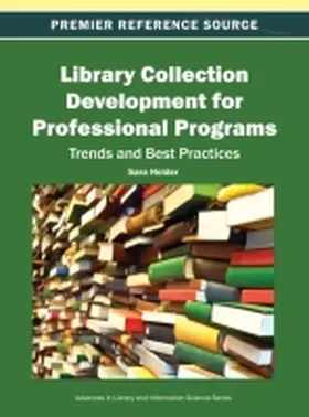Holder |  Library Collection Development for Professional Programs | Buch |  Sack Fachmedien