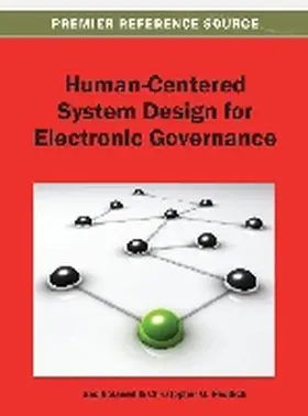 Saeed / Reddick |  Human-Centered System Design for Electronic Governance | Buch |  Sack Fachmedien