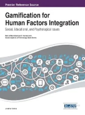 Bishop |  Gamification for Human Factors Integration | Buch |  Sack Fachmedien
