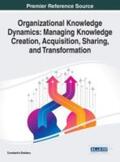 Bratianu |  Organizational Knowledge Dynamics | Buch |  Sack Fachmedien