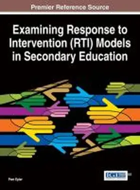 Epler |  Examining Response to Intervention (RTI) Models in Secondary Education | Buch |  Sack Fachmedien