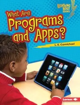 Carmichael |  What Are Programs and Apps? | eBook | Sack Fachmedien