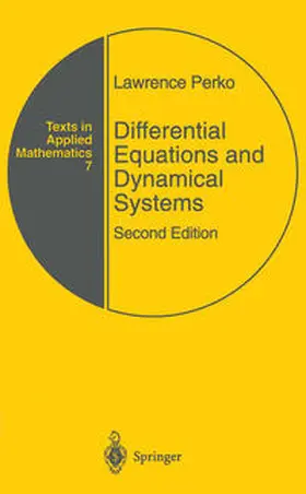 Perko |  Differential Equations and Dynamical Systems | eBook | Sack Fachmedien