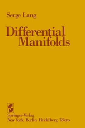 Lang |  Differential Manifolds | eBook | Sack Fachmedien
