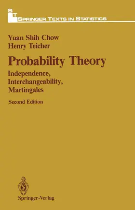 Chow / Teicher | Probability Theory | Buch | 978-1-4684-0506-4 | www.sack.de