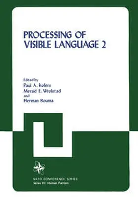 Kolers |  Processing of Visible Language | eBook | Sack Fachmedien