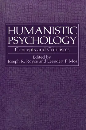 Royce |  Humanistic Psychology | Buch |  Sack Fachmedien