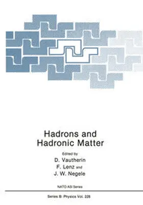 Vautherin / Lenz / Negele |  Hadrons and Hadronic Matter | eBook | Sack Fachmedien
