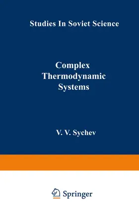 Sychev |  Complex Thermodynamic Systems | Buch |  Sack Fachmedien