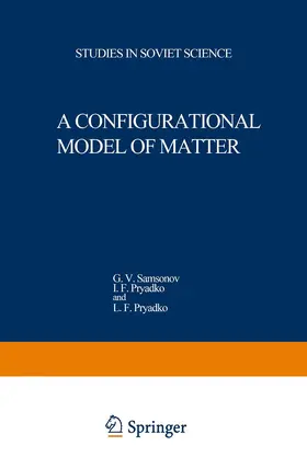 Samsonov |  A Configurational Model of Matter | Buch |  Sack Fachmedien