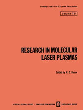 Basov |  Research in Molecular Laser Plasmas | eBook | Sack Fachmedien