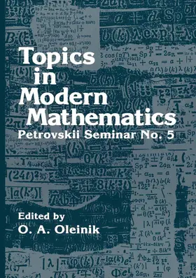 Oleinik |  Topics in Modern Mathematics | Buch |  Sack Fachmedien