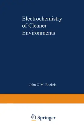 Bockris |  Electrochemistry of Cleaner Environments | Buch |  Sack Fachmedien