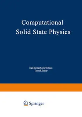Herman |  Computational Solid State Physics | eBook | Sack Fachmedien