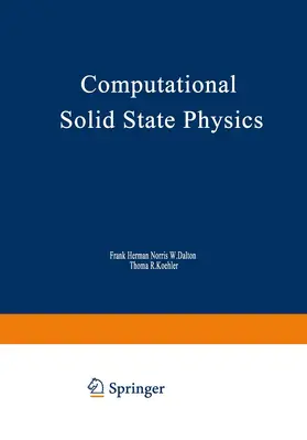 Herman |  Computational Solid State Physics | Buch |  Sack Fachmedien