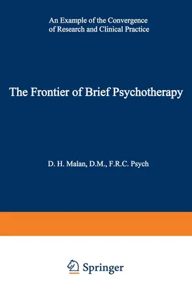 Malan |  The Frontier of Brief Psychotherapy | Buch |  Sack Fachmedien