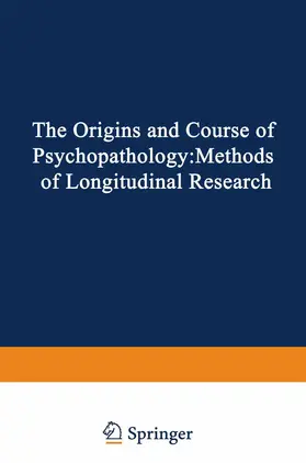 Strauss |  The Origins and Course of Psychopathology | Buch |  Sack Fachmedien