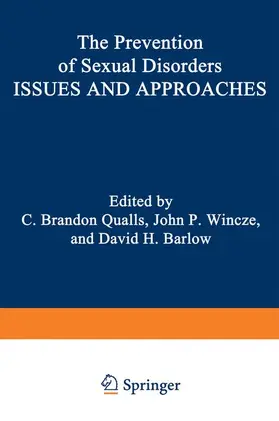 Qualls |  The Prevention of Sexual Disorders | Buch |  Sack Fachmedien