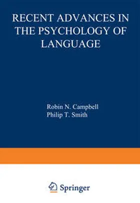 Campbell | Recent Advances in the Psychology of Language | E-Book | sack.de
