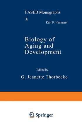Thorbecke |  Biology of Aging and Development | Buch |  Sack Fachmedien