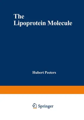 Peeters | The Lipoprotein Molecule | Buch | 978-1-4684-2783-7 | www.sack.de