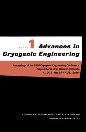 Timmerhaus |  Advances in Cryogenic Engineering | eBook | Sack Fachmedien
