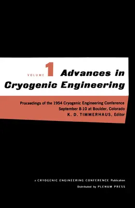 Timmerhaus | Advances in Cryogenic Engineering | Buch | 978-1-4684-3101-8 | sack.de