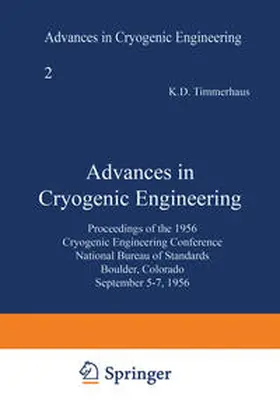Timmerhaus |  Advances in Cryogenic Engineering | eBook | Sack Fachmedien