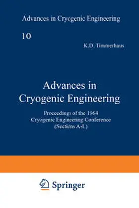 Timmerhaus |  Advances in Cryogenic Engineering | eBook | Sack Fachmedien