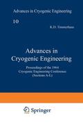 Timmerhaus |  Advances in Cryogenic Engineering | Buch |  Sack Fachmedien