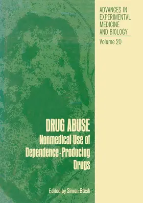 Btesh | Drug Abuse | Buch | 978-1-4684-3212-1 | www.sack.de