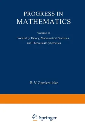 Gamkrelidze |  Progress in Mathematics | Buch |  Sack Fachmedien