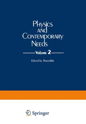 Riazuddin |  Physics and Contemporary Needs | Buch |  Sack Fachmedien