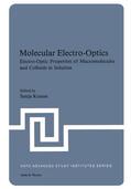 Krause |  Molecular Electro-Optics | Buch |  Sack Fachmedien