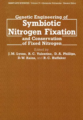 Lyons |  Genetic Engineering of Symbiotic Nitrogen Fixation and Conservation of Fixed Nitrogen | Buch |  Sack Fachmedien