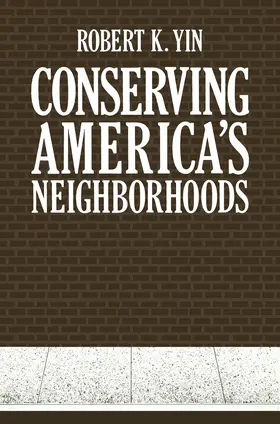Yin |  Conserving America's Neighborhoods | Buch |  Sack Fachmedien