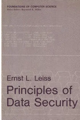 Leiss |  Principles of Data Security | eBook | Sack Fachmedien