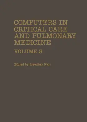 Nair |  Computers in Critical Care and Pulmonary Medicine | Buch |  Sack Fachmedien